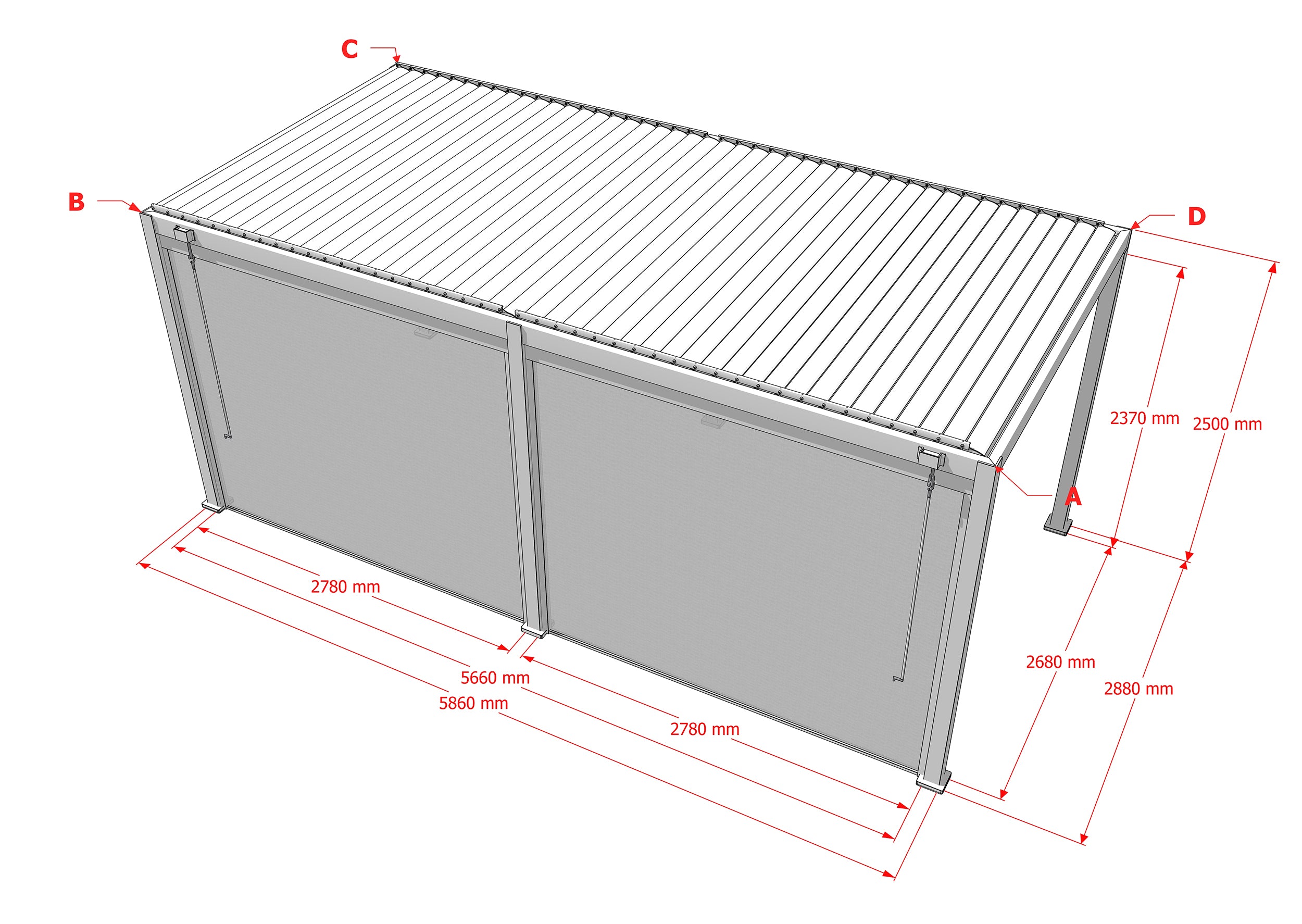 Blue Sky Pavilion 3.0 x 6.0