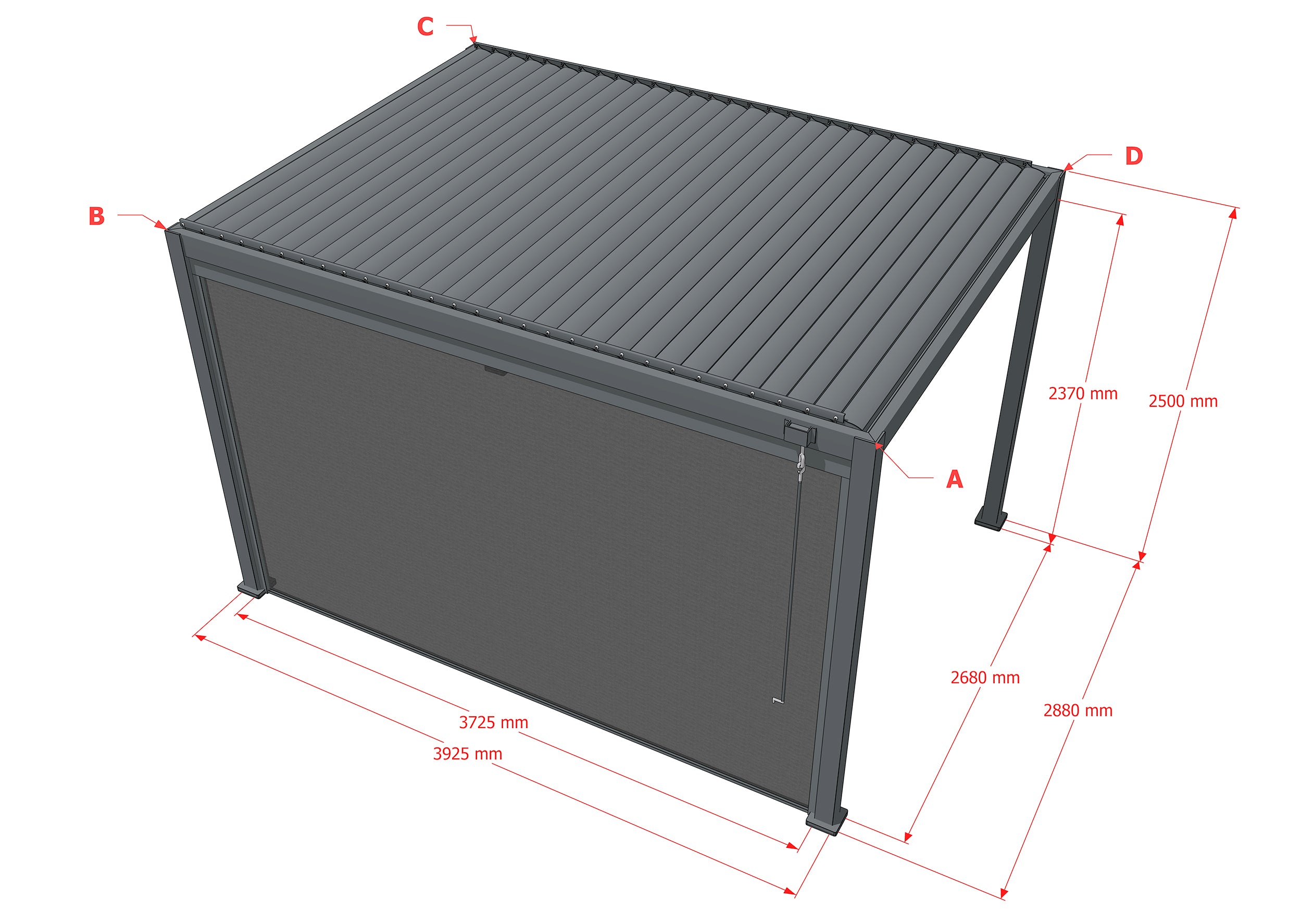 Blue Sky Pavilion 3.0 x 4.0