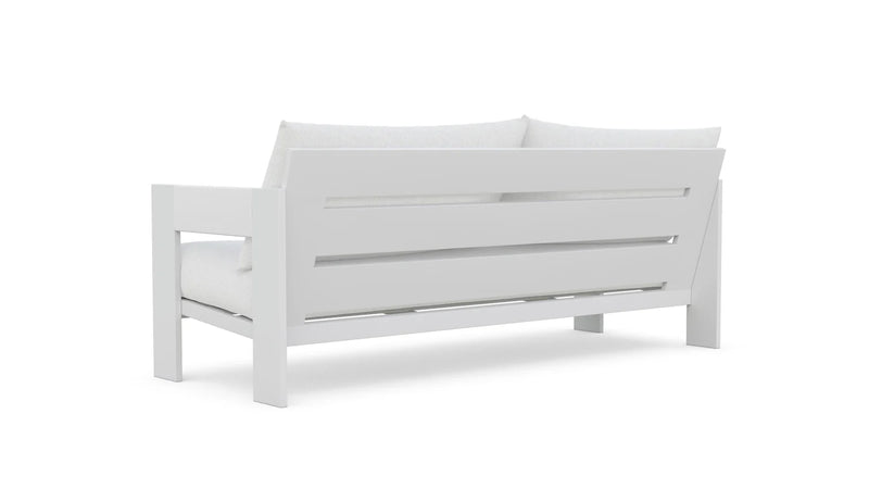 Mykonos 6 Piece | Outdoor Lounge Setting | White Aluminium & Rope