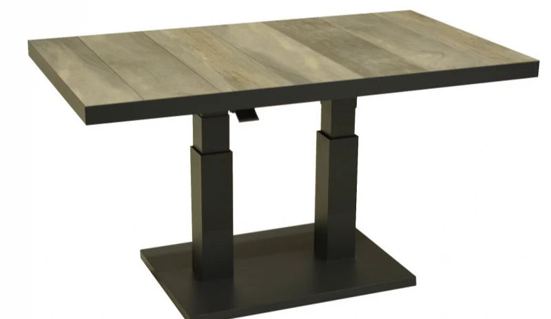 Mayfair Cruz 5pc Outdoor Dining Set - Charcoal