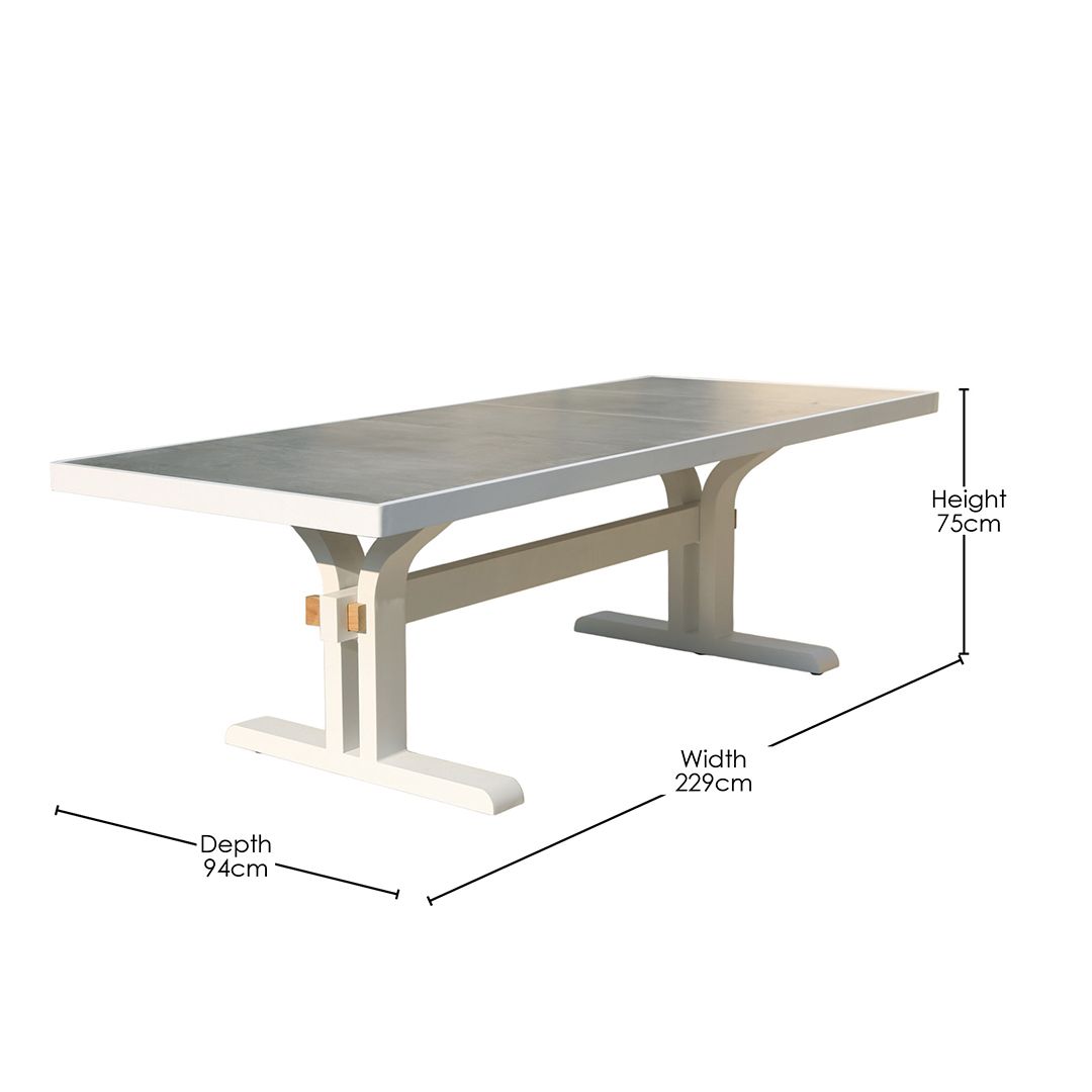 Metro 229 Outdoor Dining Table