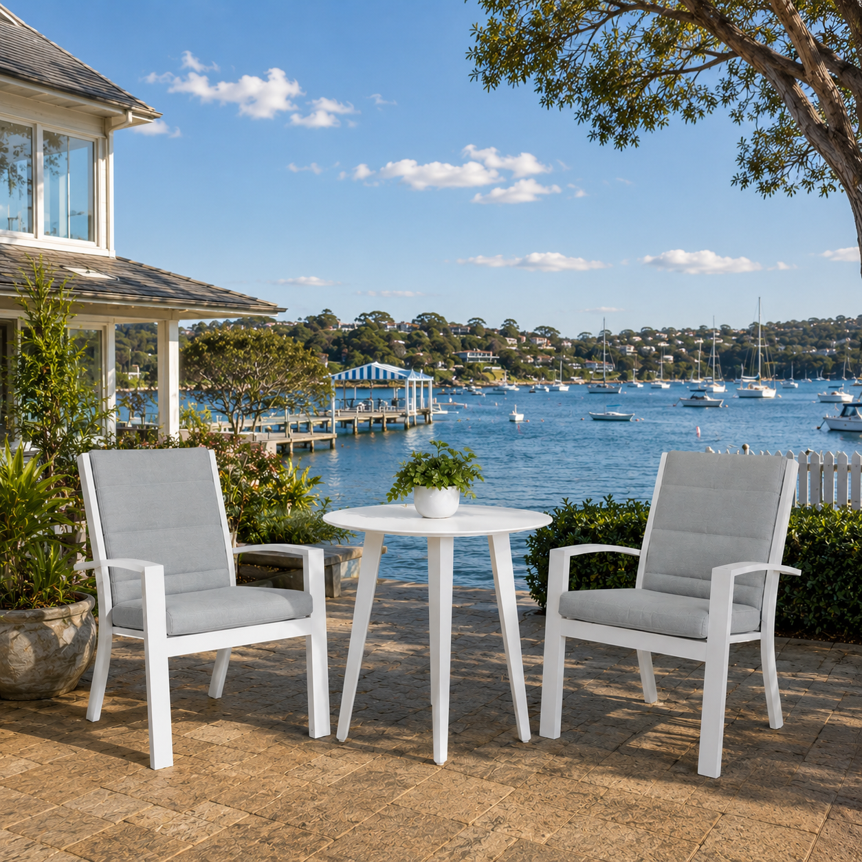 Midura Blinca Bistro 3PC Kit/Set White