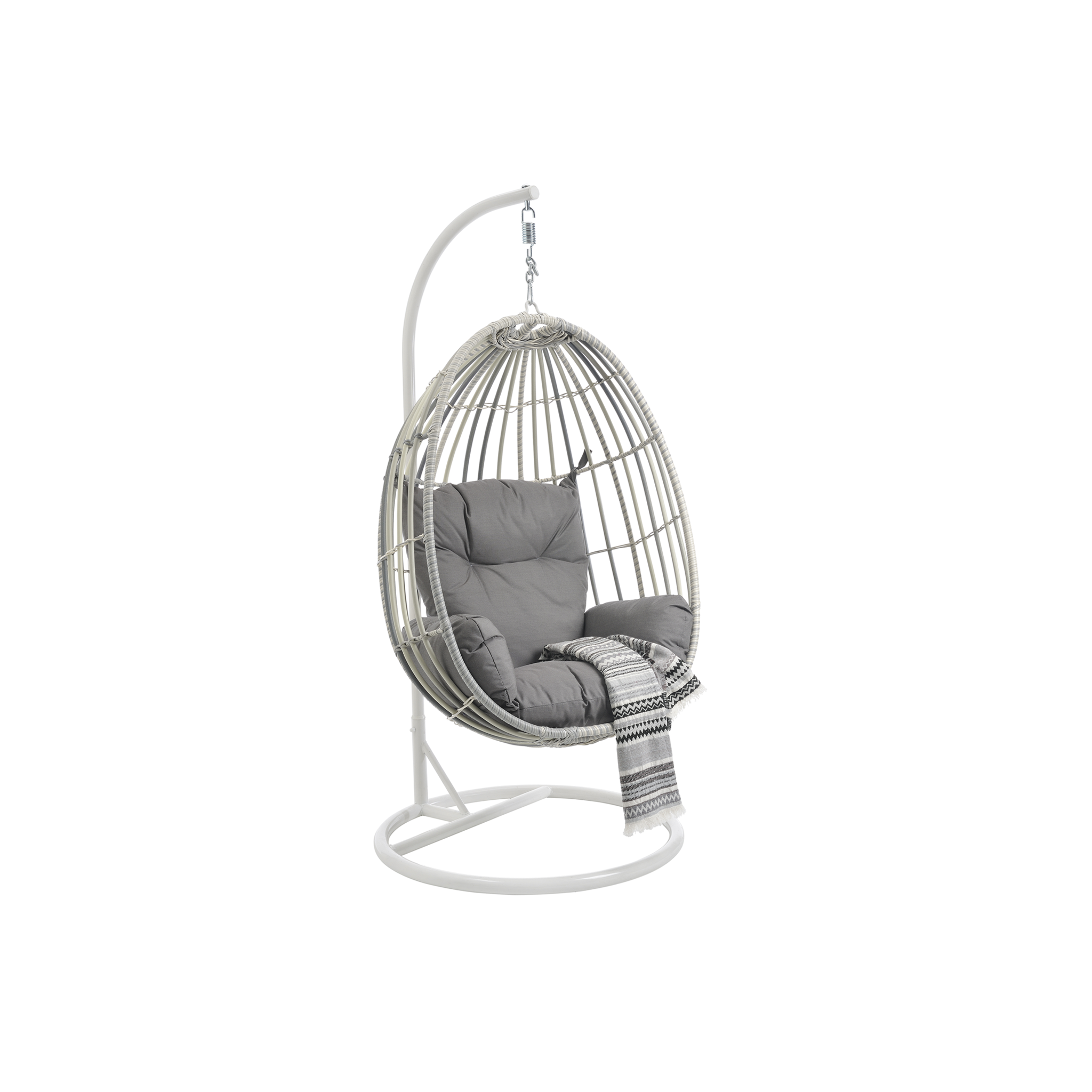 New Moon Outdoor Hanging Egg Chair