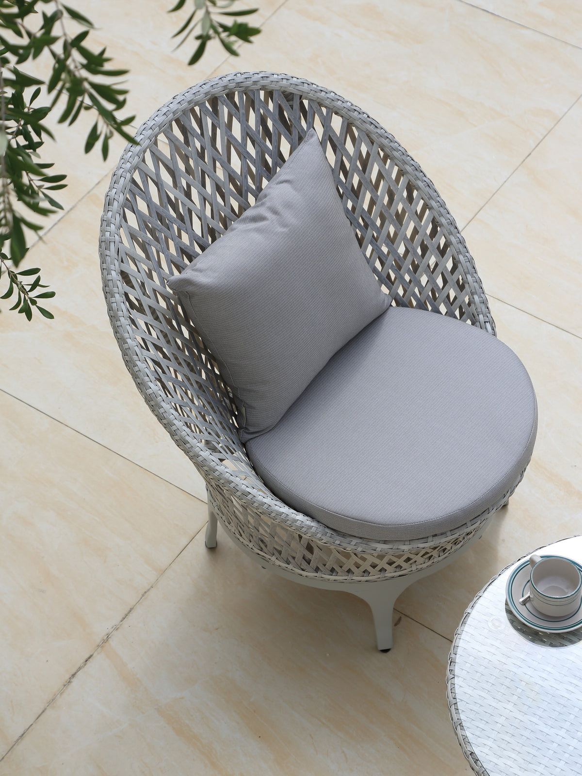 Ostra Promotion (Free Iyon Nest Coffee Table) - Wash White