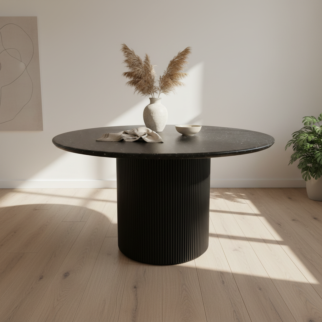 Palma (ROSE) Round Dining Table