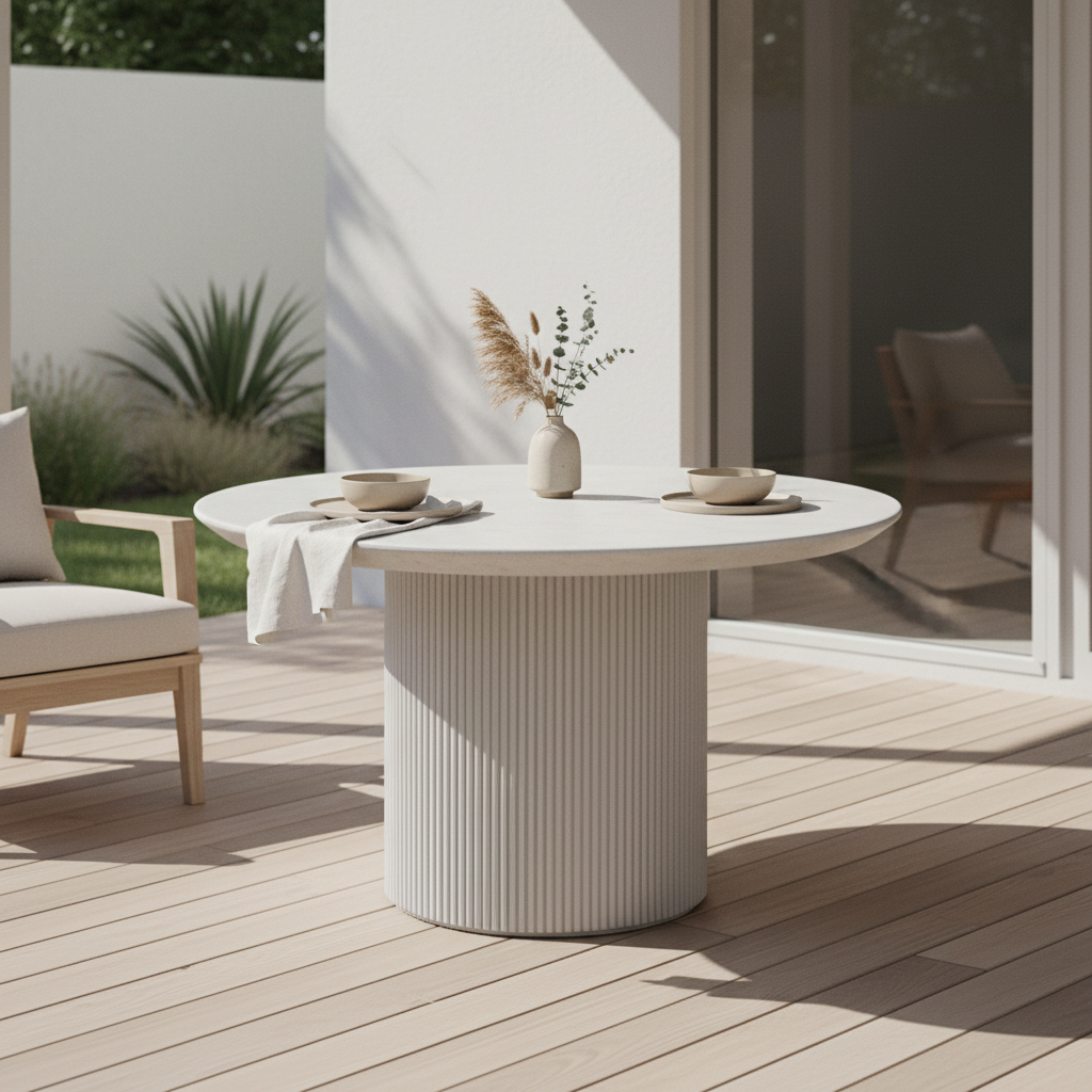 Palma (ROSE) Round Dining Table