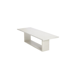Roma 240 Outdoor Dining Table White