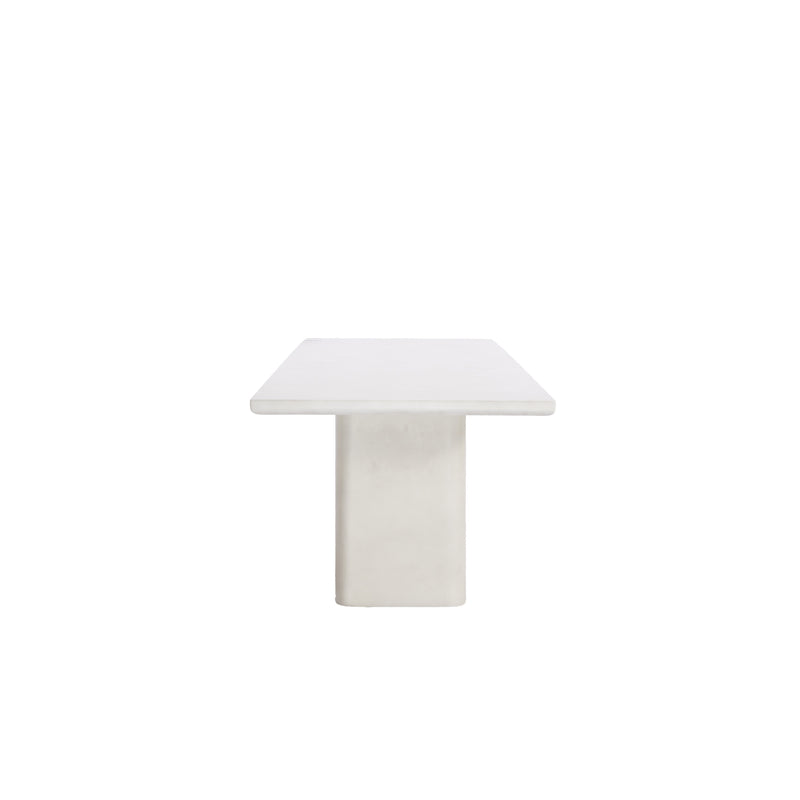 Roma 280 Outdoor Dining Table White