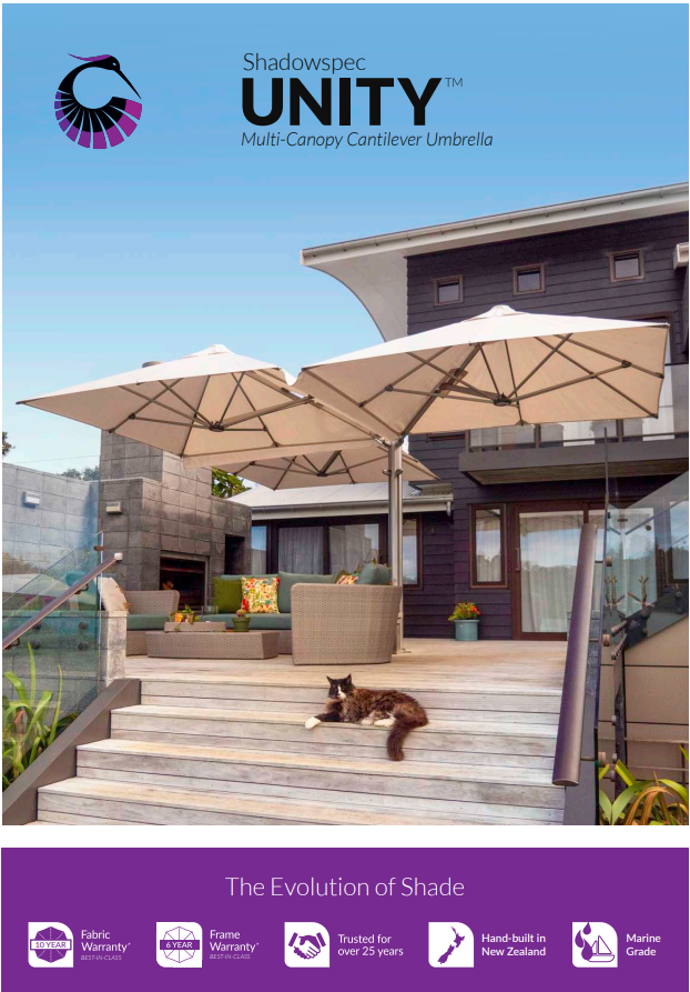 Unity Trio | Multi-Canopy Cantilever Umbrella