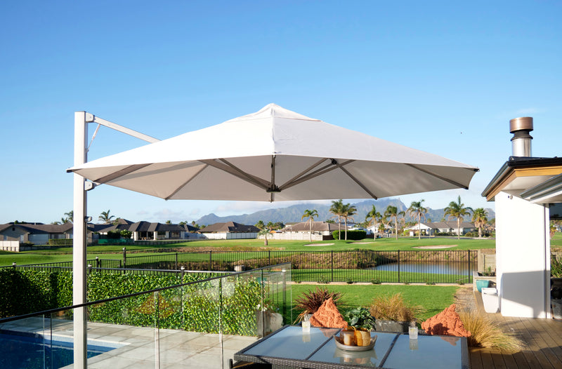 Serenity Single Canopy Rotating Cantilever Umbrella