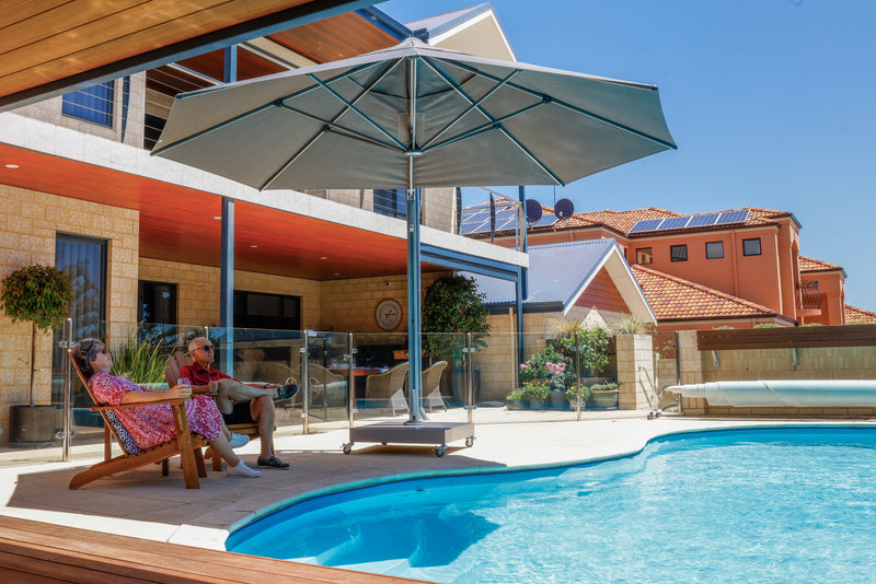 Serenity Single Canopy Rotating Cantilever Umbrella