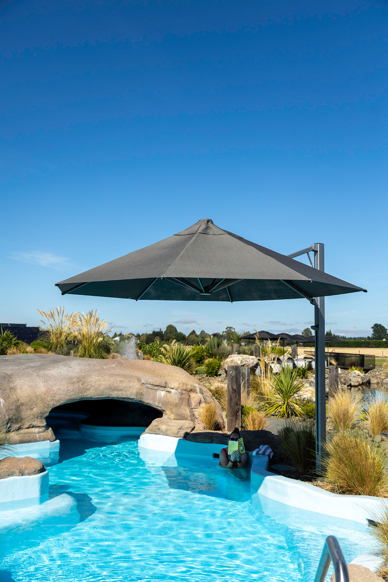 Serenity Single Canopy Rotating Cantilever Umbrella