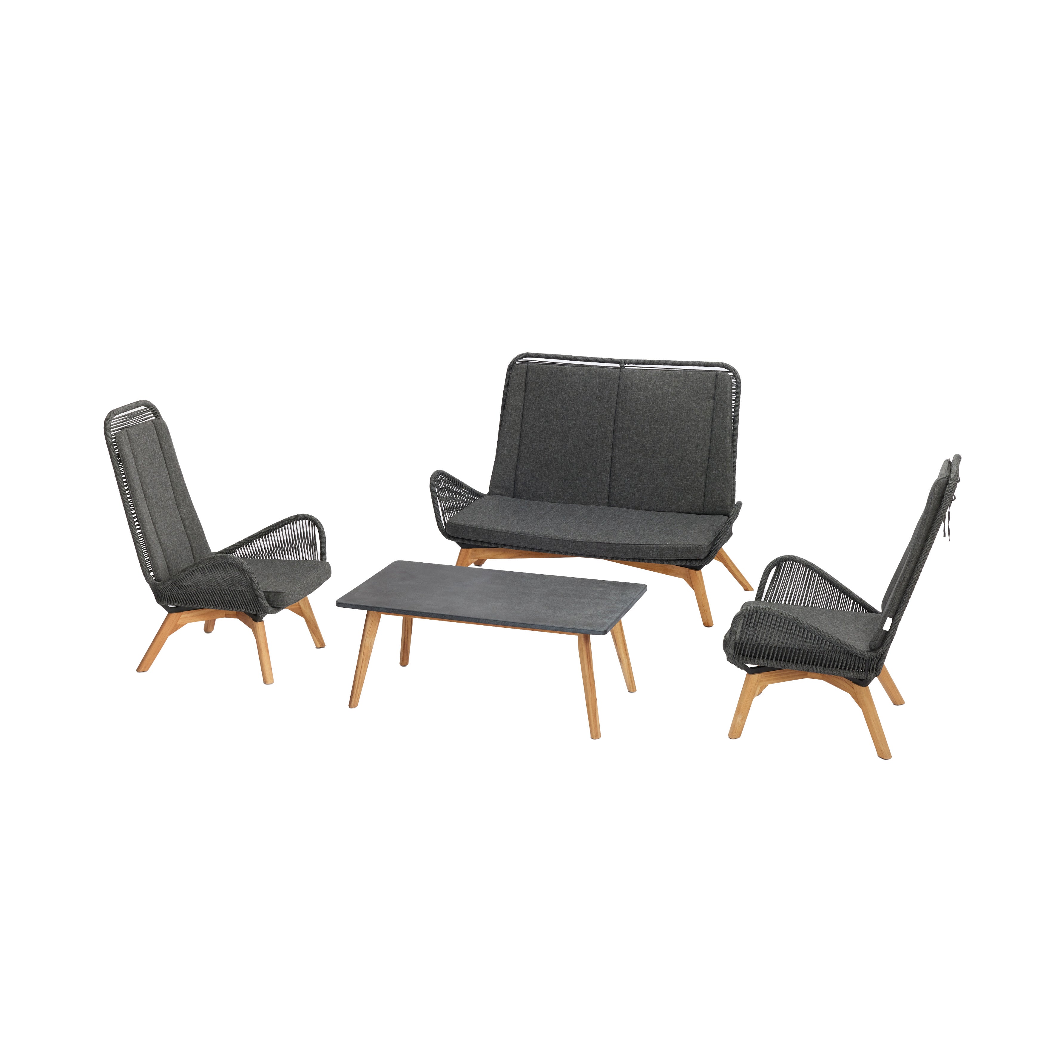 Vito 4 PC Lounge | Get Free Coffee Table