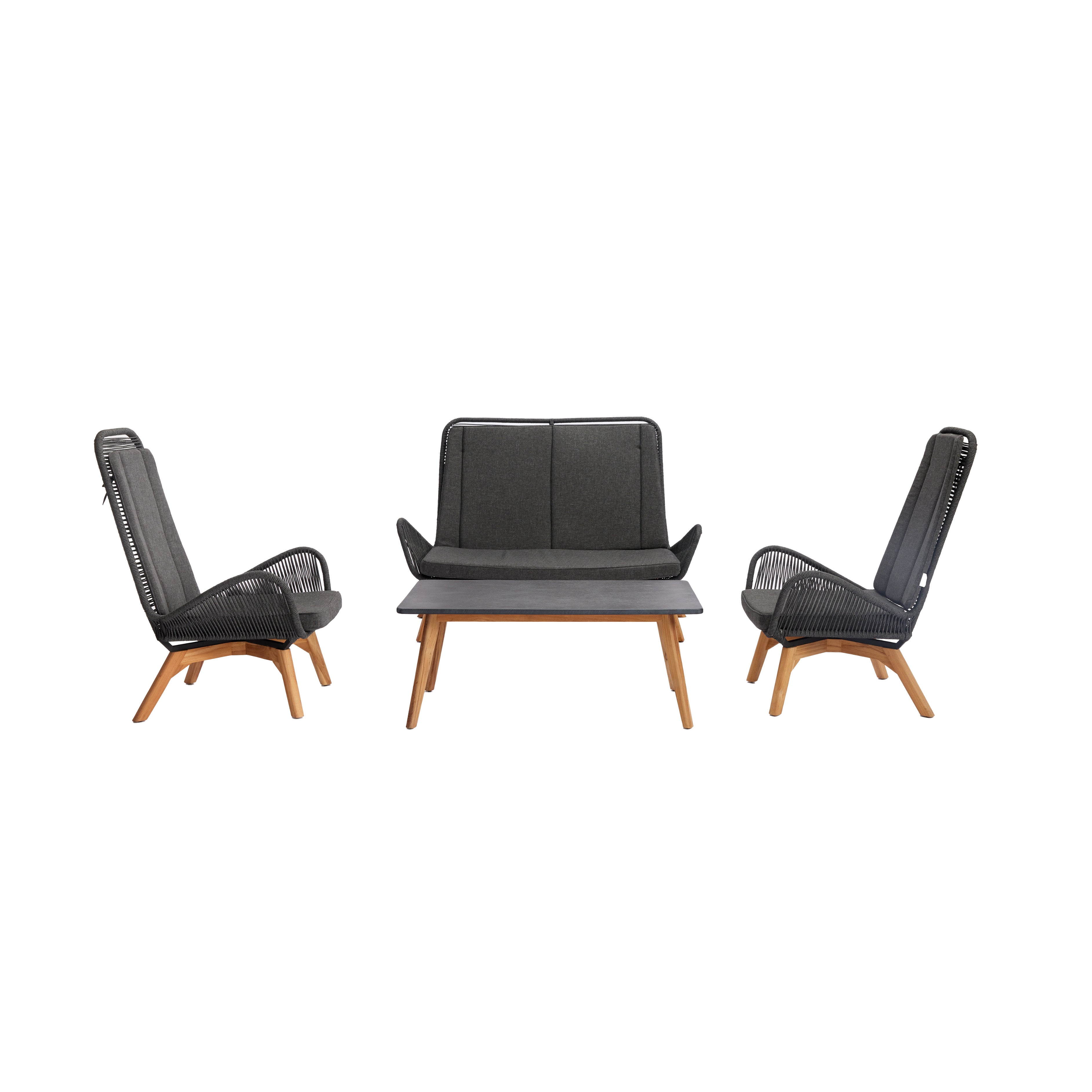 Vito 4 PC Lounge | Get Free Coffee Table