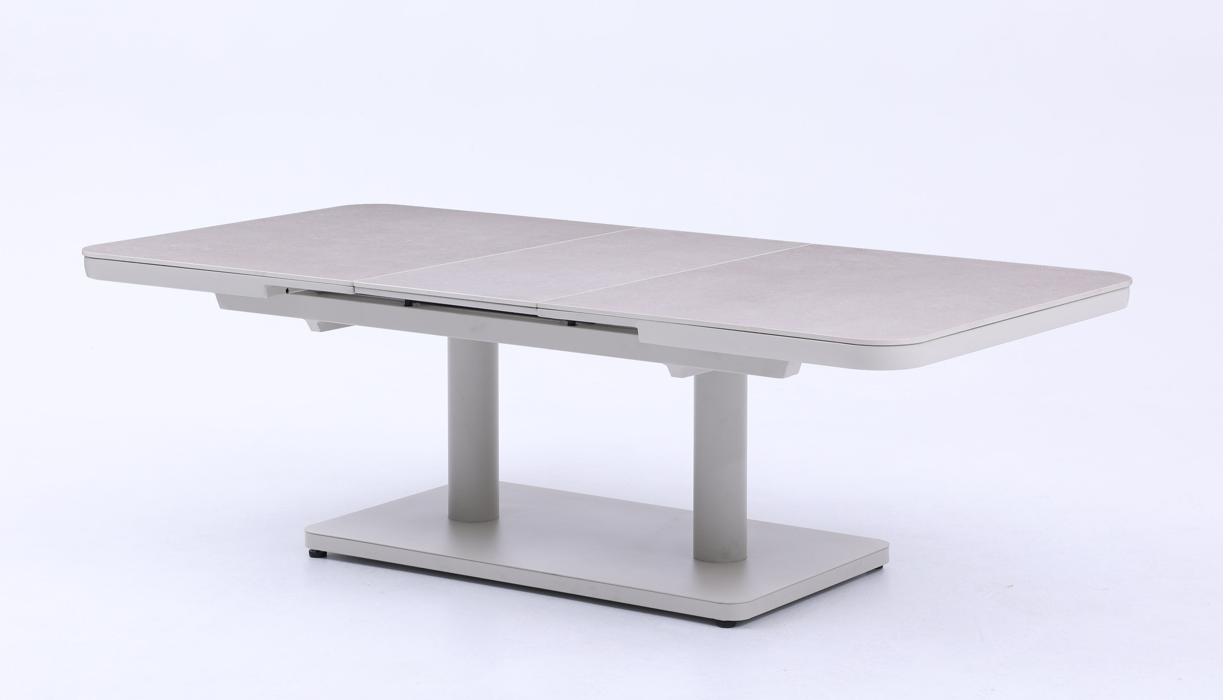 Whale Outdoor Extension Table White