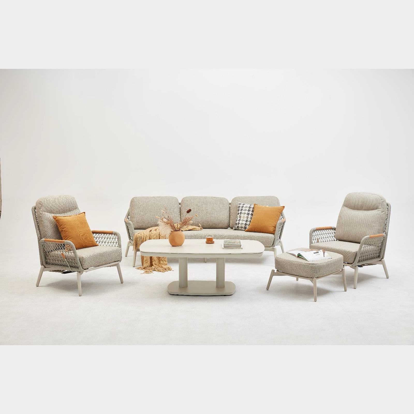 Amy 4 Pc Outdoor Lounge Setting
