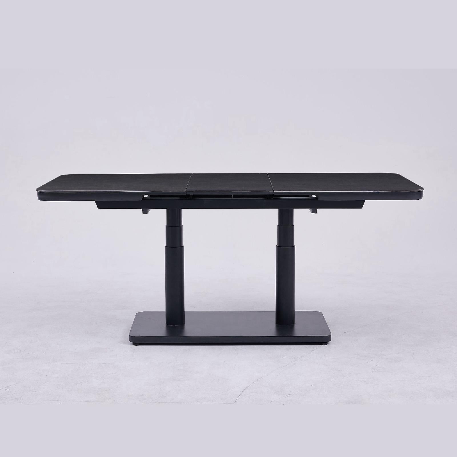Whale Outdoor Extension Table Charcoal