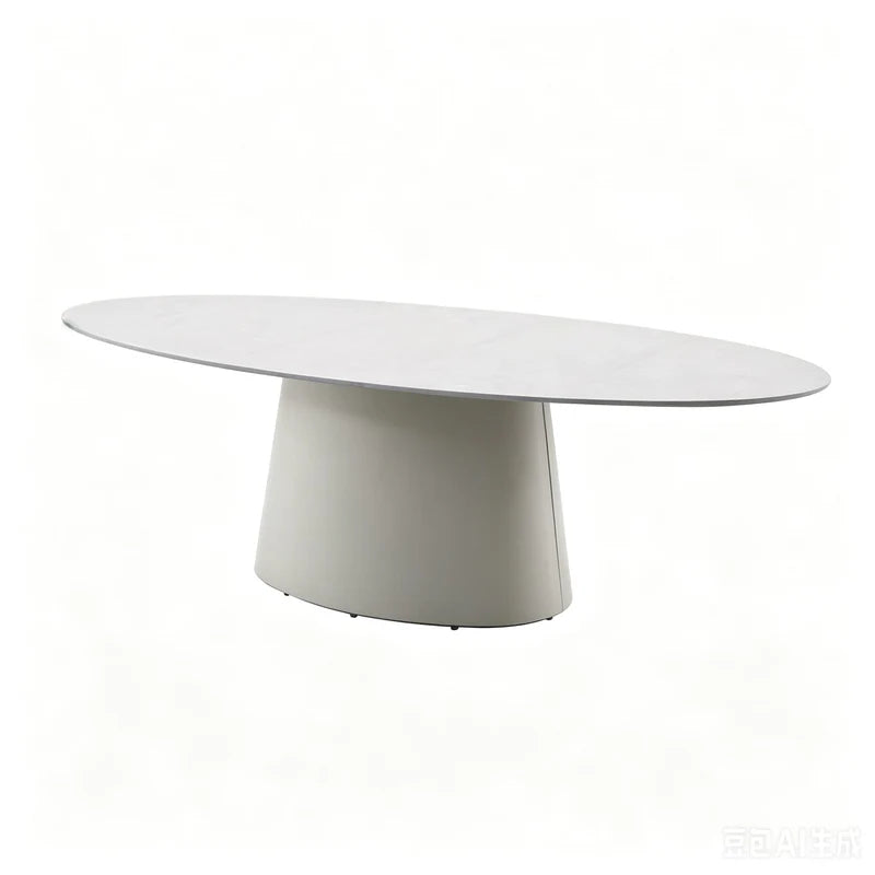 Demark Dining Table  With 6 x Kem Carver Chair 7pc Kit/Set - Sand