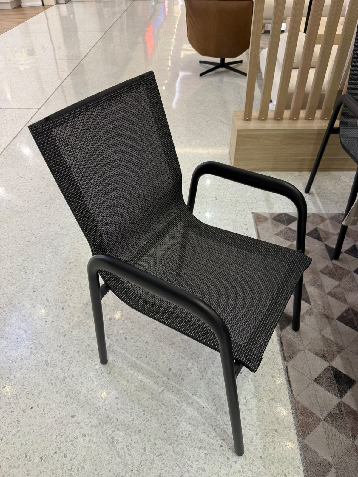 Auburn 240 + 8 x Diamond Carver Chair 9pc Dining Kit/Set - Charcoal
