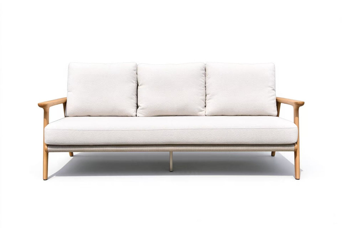 Como Lounge(HG-S2708) 5PC Kit/Sit (1+1+3+ Big COF+ Small COF) - Ivory