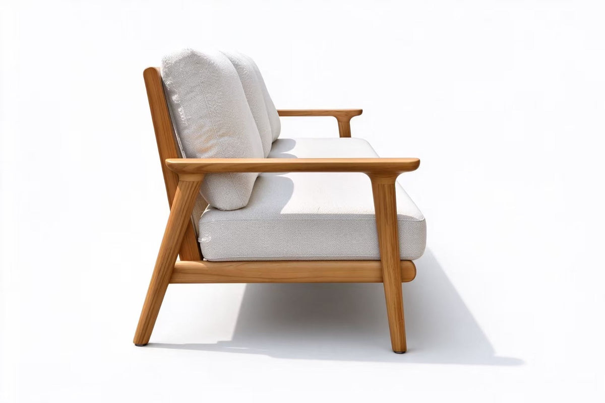Como Lounge(HG-S2708) 5PC Kit/Sit (1+1+3+ Big COF+ Small COF) - Ivory