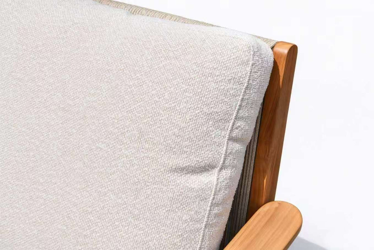 Como Lounge(HG-S2708) 5PC Kit/Sit (1+1+3+ Big COF+ Small COF) - Ivory