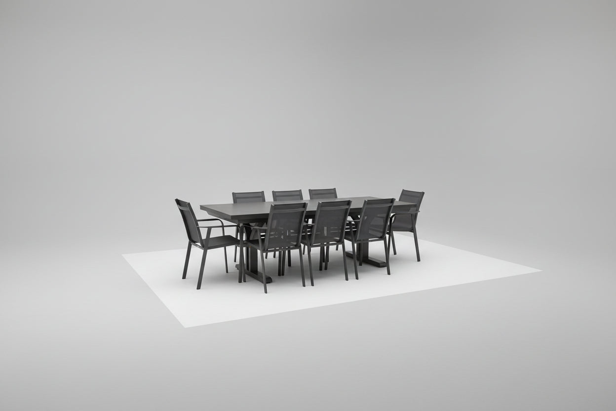 mETRO Dining table set with chairs 