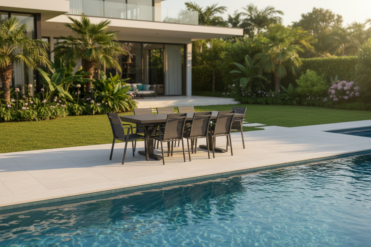 Metro Extension Outdoor Dining Table