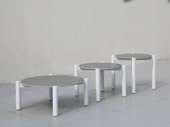 Cambridge 6 Pieces | Outdoor Lounge Setting | White Aluminium