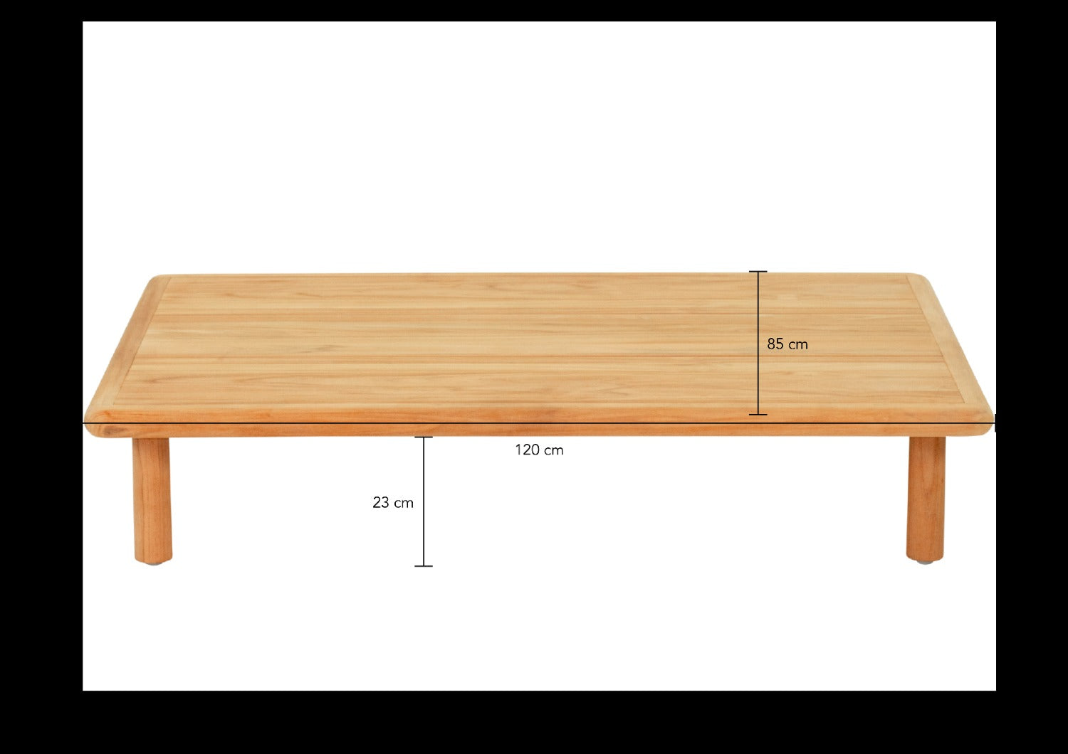 Sling 5 Pc Outdoor Modular Setting | Teak