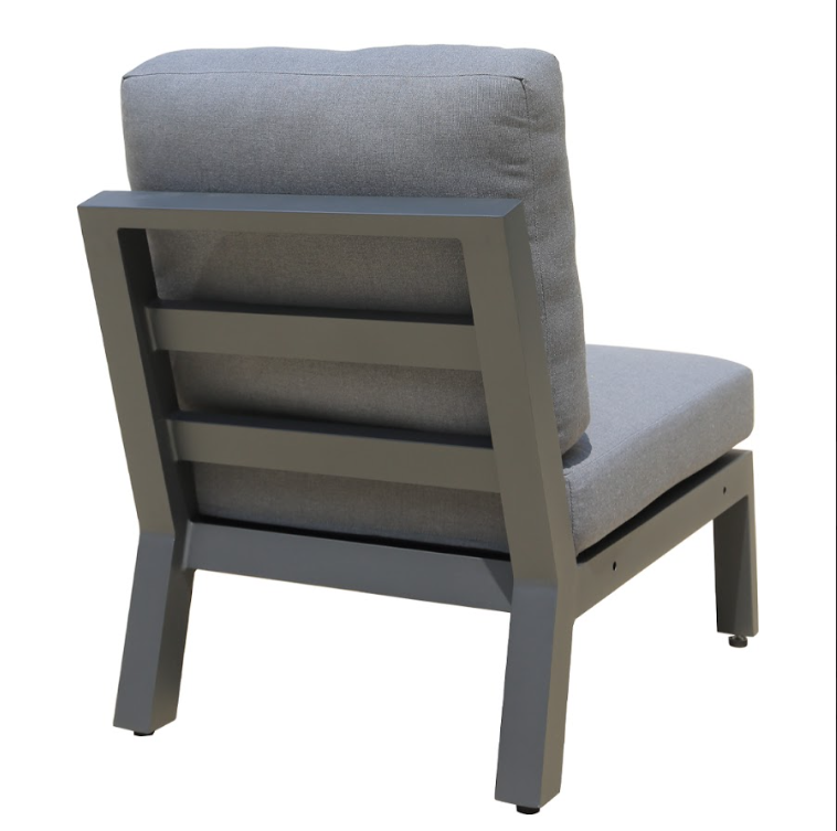 Madrid V3 5 Pc Outdoor Modular Setting White | Charcoal