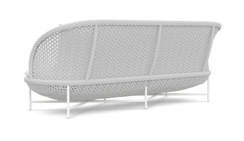 Montauk 7 Piece | Outdoor Lounge Setting | White Aluminium & Rope