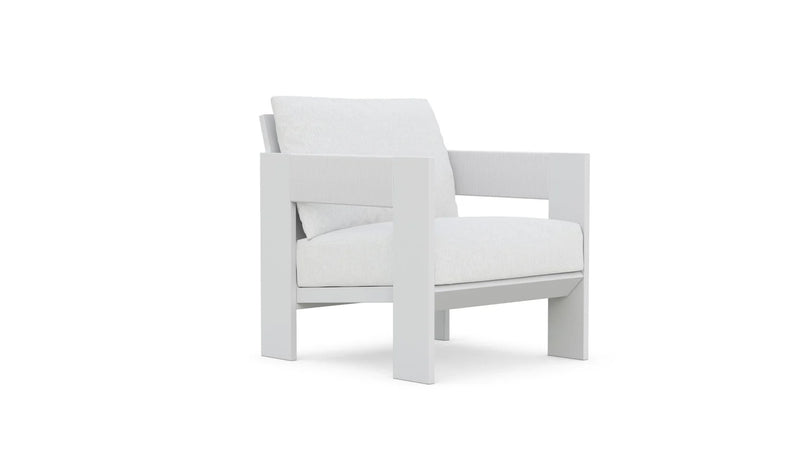 Mykonos 6 Piece | Outdoor Lounge Setting | White Aluminium & Rope