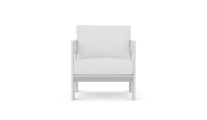 Mykonos 6 Piece | Outdoor Lounge Setting | White Aluminium & Rope