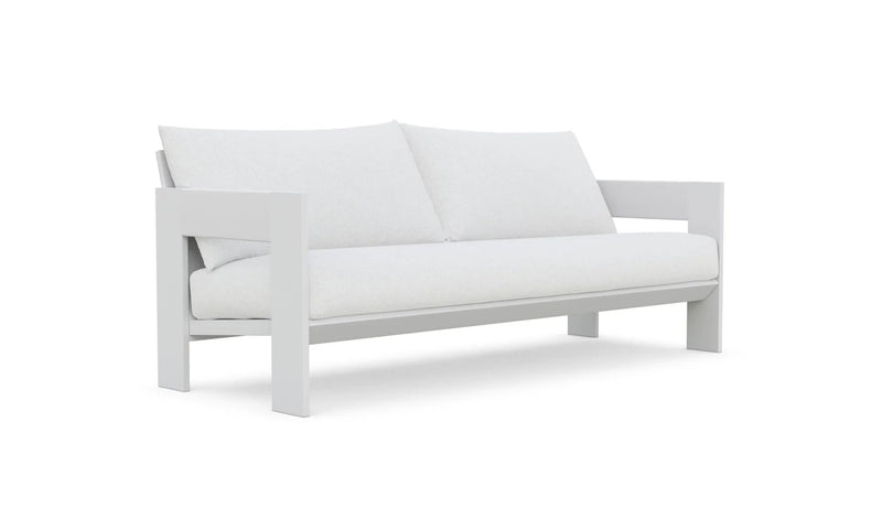 Mykonos 6 Piece | Outdoor Lounge Setting | White Aluminium & Rope