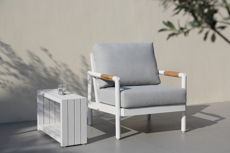 Piano Coffee Table White | Charcoal