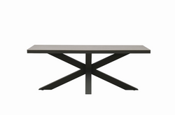 Sirius Cove Dining Table | 200x90cm | Ceramic Glass & Aluminium