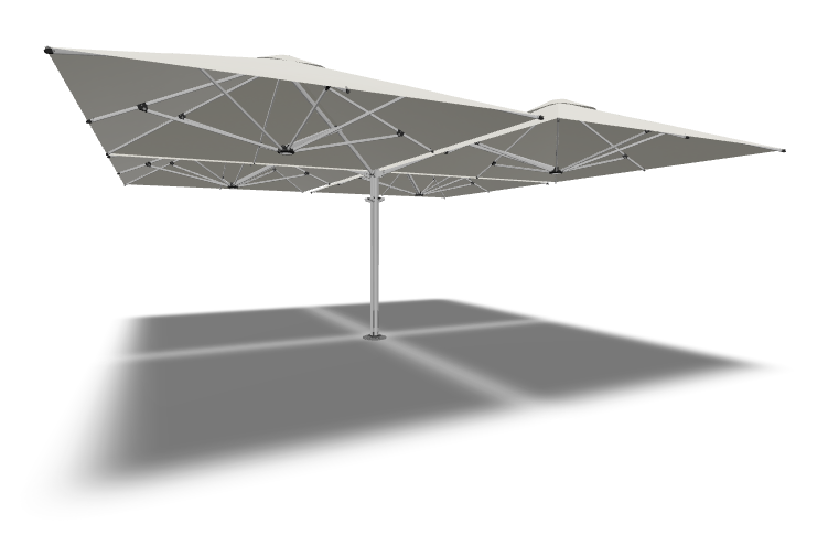 Unity Quattro | Multi-Canopy Cantilever Umbrella