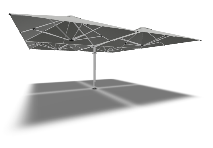 Unity Quattro | Multi-Canopy Cantilever Umbrella