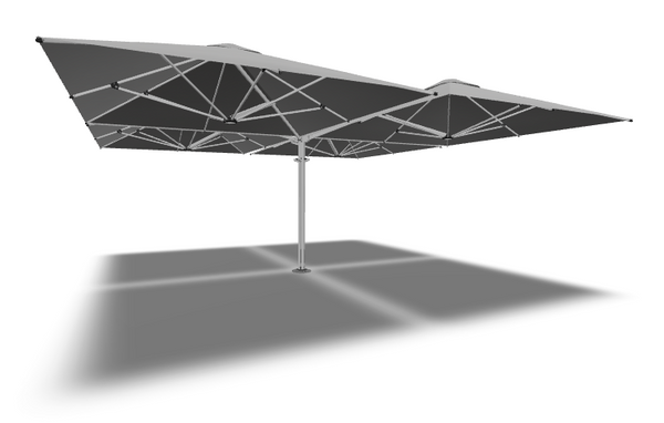 Unity Quattro | Multi-Canopy Cantilever Umbrella