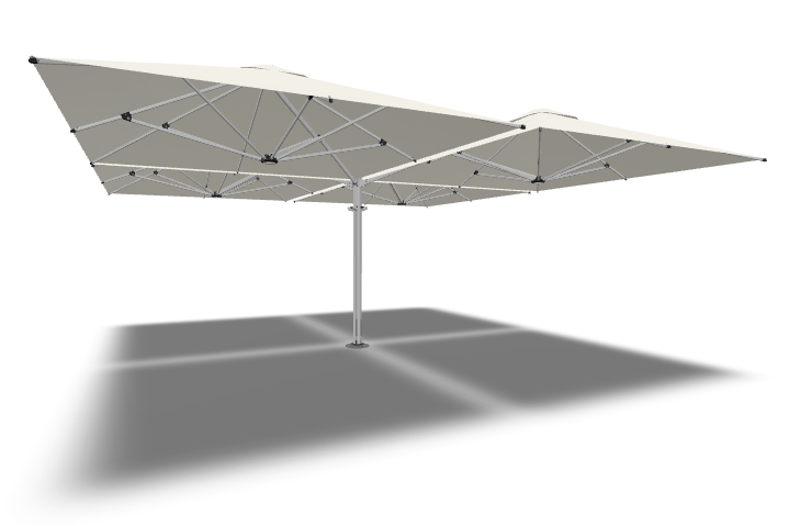 Unity Quattro | Multi-Canopy Cantilever Umbrella