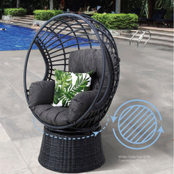 Robin Outdoor Swivel Egg Chair