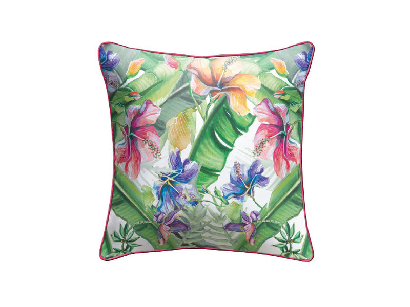 Katrina Read Outdoor Cushion-Floral Tropical