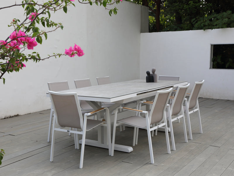 Metro Extension Outdoor Dining Table