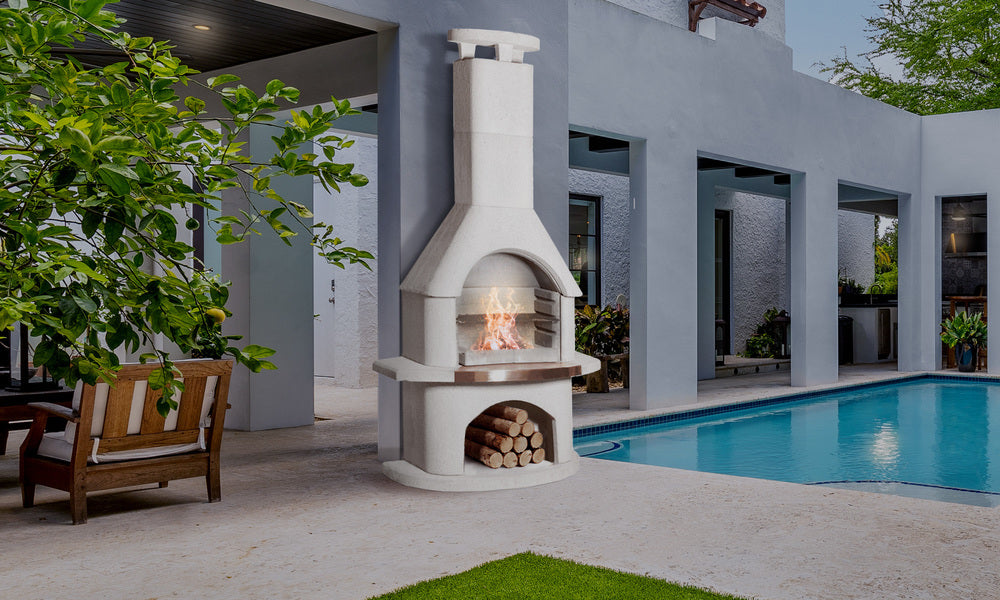Buschbeck Elba Outdoor Fireplace