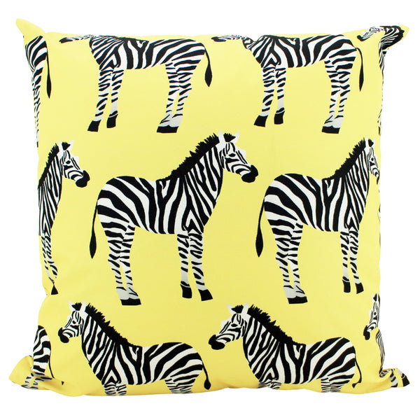 NF Outdoor Cushion- Zebra Yellow