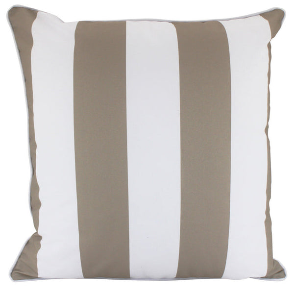 NF Outdoor Cushion- Latte Stripe