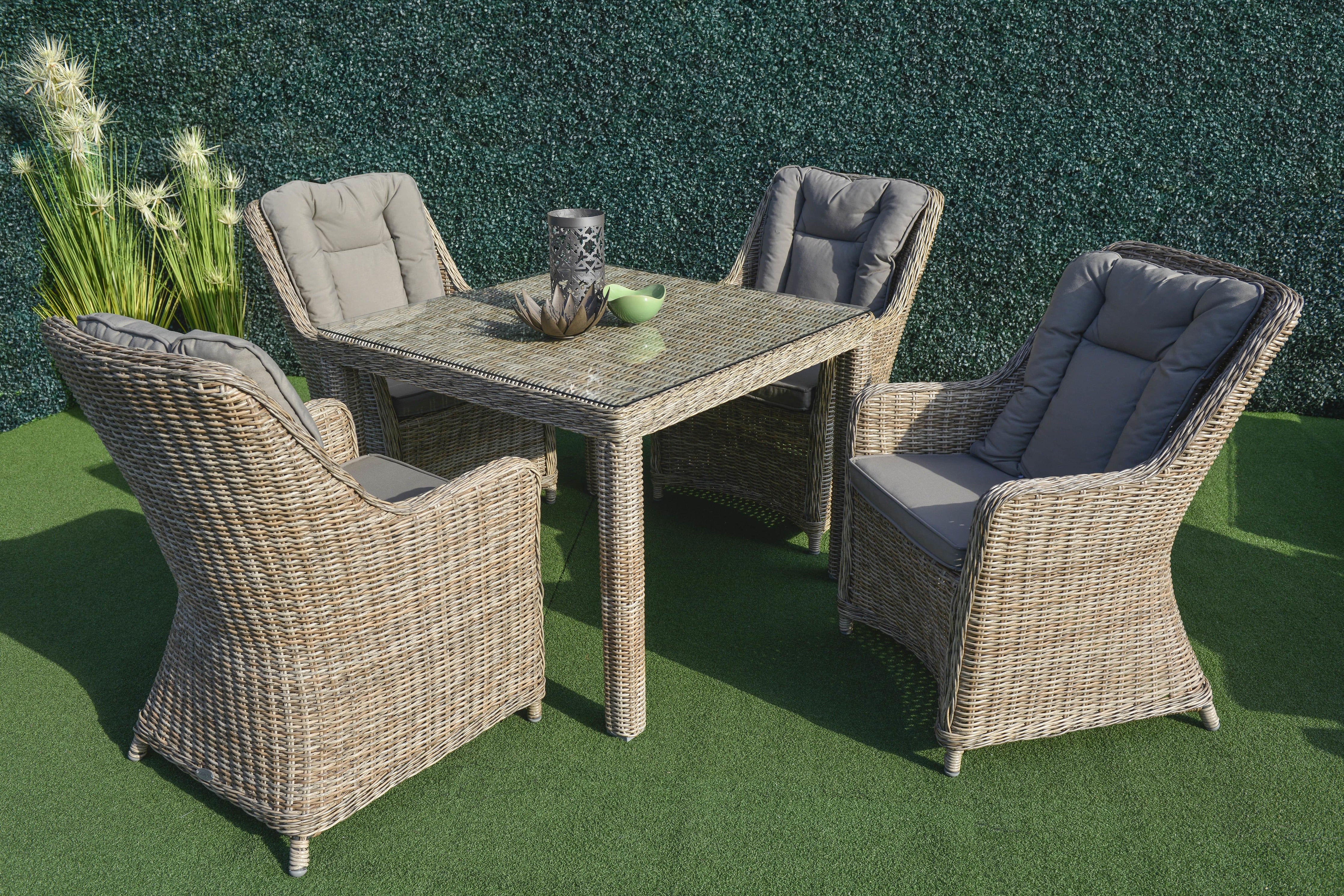 Elizabet Square Dining Table - 100cm