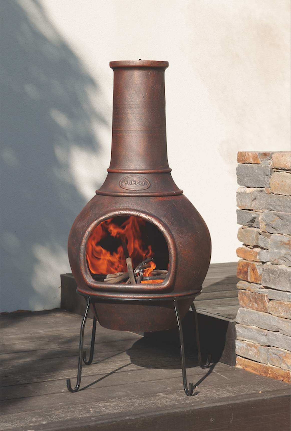 Fuego chiminea
