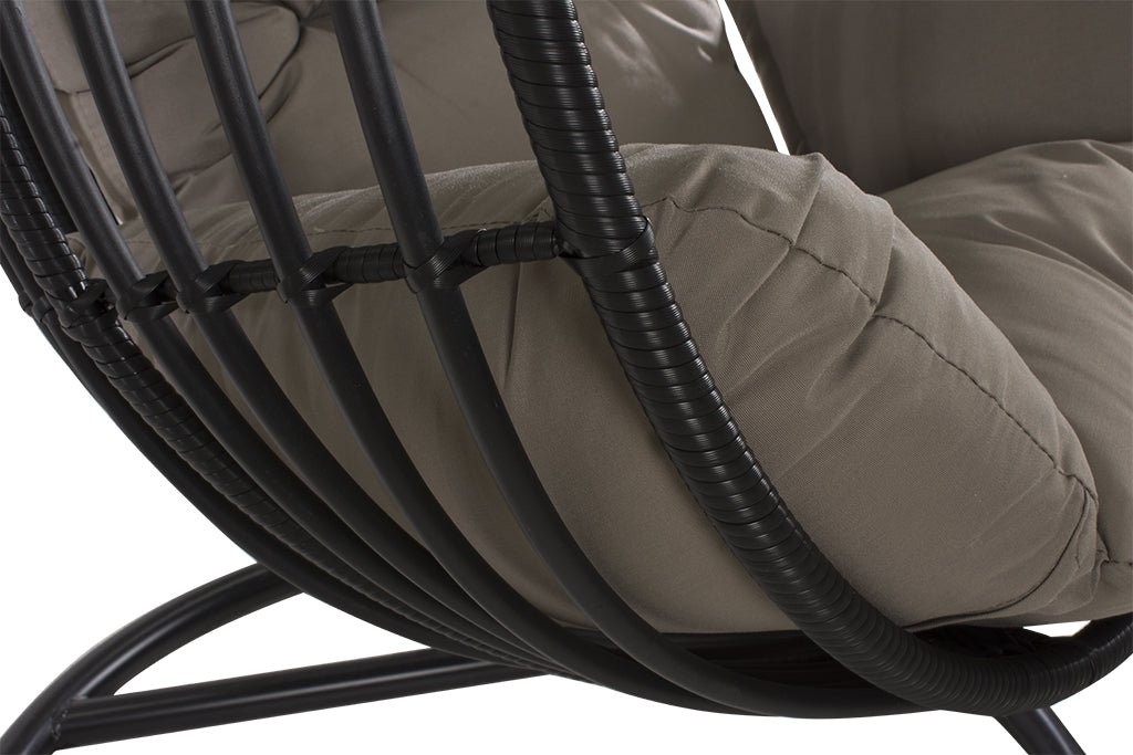 Cocoon Premium Solarfast® wicker hanging Egg chair HANGING EGG Nest - OSMEN OUTDOOR FURNITURE-Sydney Metro Free Delivery